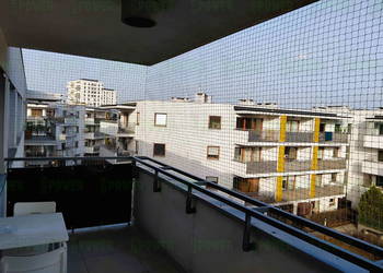 Siatka na balkon bez zadaszenia Warszawa Montaż siatki na balkon dla kota