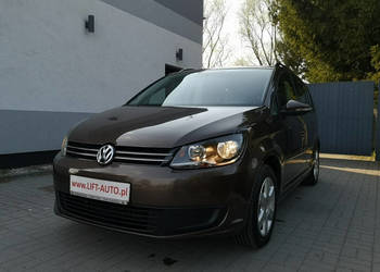 Volkswagen Touran 1.6 TDI 105KM Klimatronic Isofix Alu 16 7 osób Serwis II…