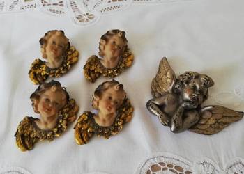 Stylowe aniołki z zawieszką