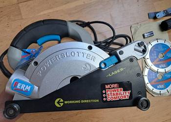 Bruzdownica Farm z laserem