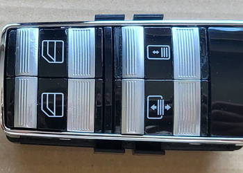 PANEL DRZWI TYLNYCH MERCEDES S-KLASA W221 221 PRZYCISKI SZYBY ROLETY DACH