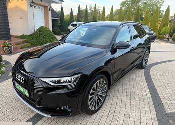 Audi e-tron 55 elektryczny Quattro S Line 408KM 2021r Zamiana!