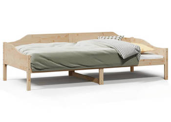 Łóżko bez materaca lite drewno sosnowe 80x200 cm WM-850911