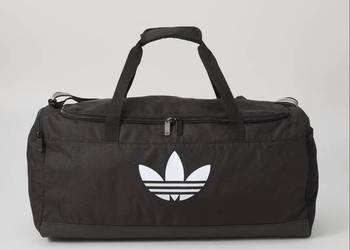 Adidas Originals Torba sportowa Unisex czarna na siłownię w podróż duffle b