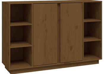 Szafka miodowy brąz 120x35x80 cm lite drewno sosnowe WM-814502