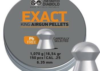 Diabolo JSB EXACT KING Lead free6,35/150 Diabolo JSB EXACT KING Lead free6,35/150