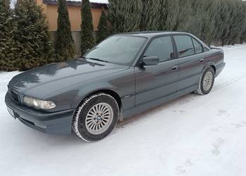 Bmw e38 seria 7 manual 2800ccm 2.8 gaz ksenon klimatronic 2001r polif  lift