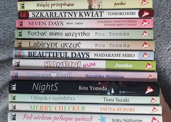 Kolekcja BL - zestaw 15 tomów MANGA