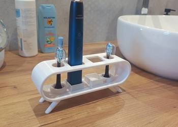 Stojak pod 2 szczoteczki oraz 2 końcówki Philips Sonicare