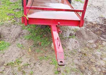 Przyczepa sadownicza. Wózek sadowniczy.