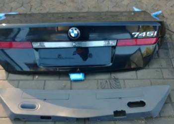 BMW 7 E65 PRZED LIFTEM KLAPA TYŁ TYLNA CZARNA