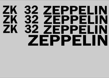 Naklejki zeppelin zk 32