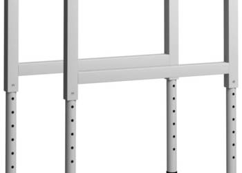 vidaXL Regulowane ramy stołu roboczego, 2 szt., metal(SKU:147934)