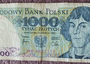 1000 zł M. Kopernik seria HW