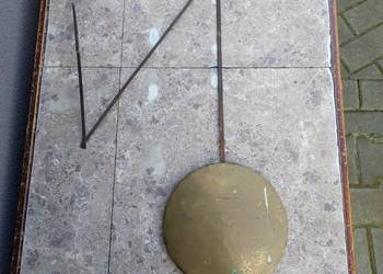 42 Wahadło zdobione zegara comtoise francuz składane 16cm długość 102cm