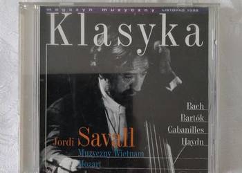 CD Klasyka Jordi Savall - Bach Mozart Haydn Bartók, kolekcjonerska płyta