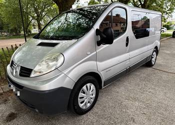 Renault Trafic L2H1 Dubel Kabina Brygadówka Klima Nawigacja Long OKAZJA !!!