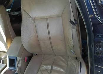Fotele skórzane komplet z boczkami BMW E39 sedan