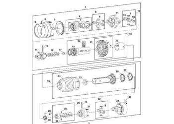 John Deere 960 - Wał napędowy DC212749 (Układ napędowy)