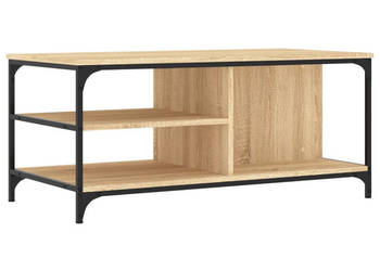Stolik kawowy dąb sonoma 100x50x45 cm materiał drewnopochodny WM-835305