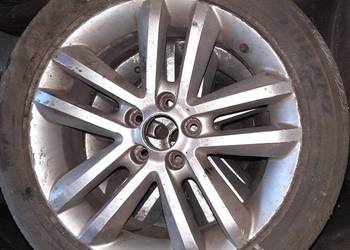 Opel Astra H Zafira B komplet felg alumniowych R17 5x100 Opony 215/50 R17
