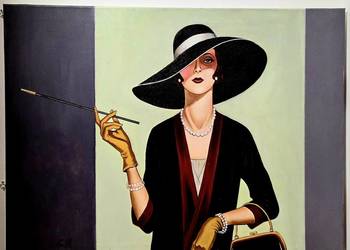 Obraz ręcznie malowany z certyfikatem