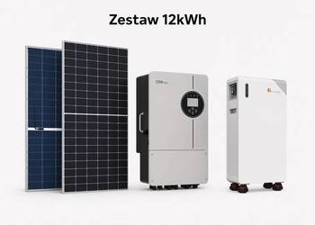 Zestaw budżetowy 12kWh LV (panele, inwerter 3 fazy, magazyn 16 kWh)