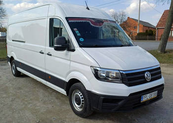 Volkswagen Crafter L4H2 Kamera Cofania Łóżko rozkładane za fotelami