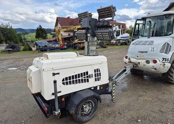 Wieża oświetleniowa LED VT1 2016 Lombardini | Maszt hydrauliczny | 3327 mth