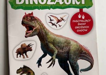 DINOZAURY Naklejki Ekstra + Książeczka Edukacyjna - Fascynujący Świat Gadów