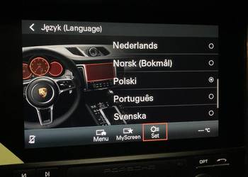 Polskie Menu USA/EU PORSCHE Cayenne Macan Panamera 911 912