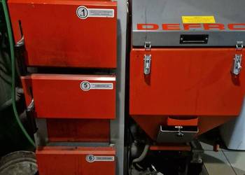 Piec kocioł defro komfort eko duo 15 kw ekogroszek