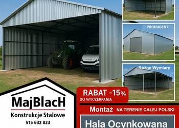 - 15% - Magazyn na Maszyny  / Hala / Garaż / OCYNK /Wiata – Maj-Blach