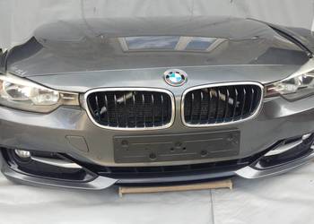 BMW 3 F30 F31 PRZÓD KOMPLETNY ZDERZAK BŁOTNIKI MASKA PAS CHŁODNICE LAMPY