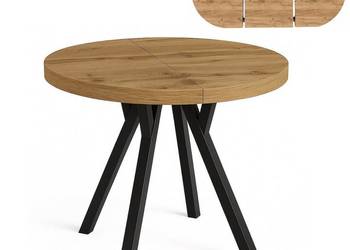 Stół okrągły rozkładany