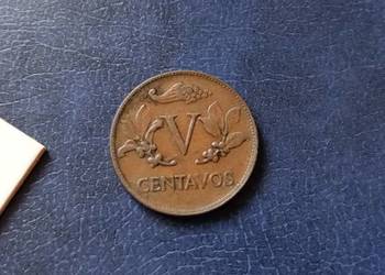 Stare monety 5 cent 1998 Kolumbia