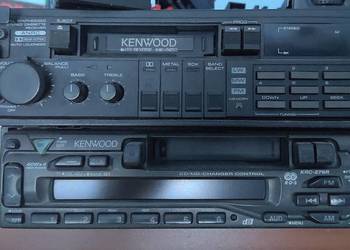 Radio samochodowe Kenwood KRC-525D, kaseta, zielone podświetlenie