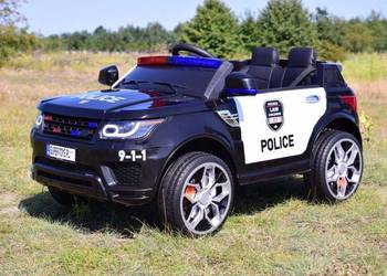 BAWIBUS.PL Autko na akumulator POLICJA DUŻA buggy jeep dżip SUV pojazd