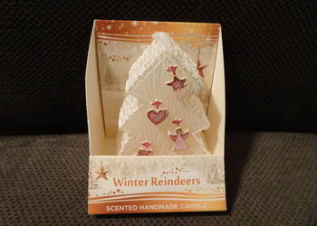 Świąteczna świeca zapachowa