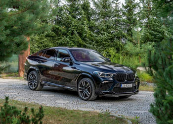 BMW X6 M 4.4 600KM / Bogata wersja wyposażenia / Bezwypadkowy