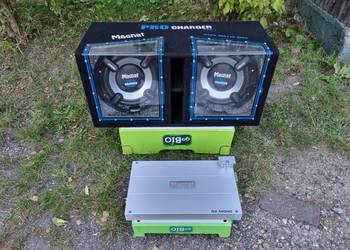 Tuba Skrzynia Basowa Subwoofer Wzmacniacz MONO MAGNAT 800RMS 2400W