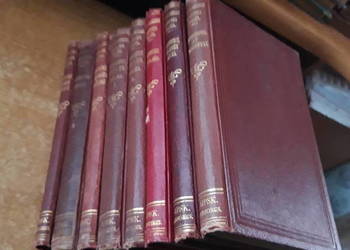BIBLIOTEKA PISARZY POLSKICH x 10 -LIPSK 1863, oryg. oprawy