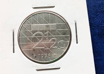 Stare monety 2 1/2 gulden 1998 Holandia Stare monety 2 1/2 gulden 1998 Holandia