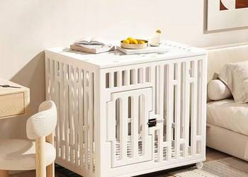 Klatka Kojec Dla Psa Transporter Biały