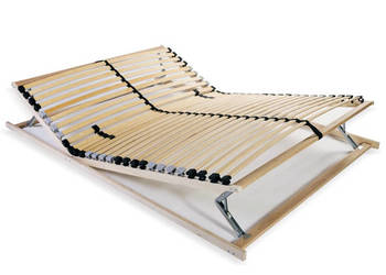 Stelaż do łóżka z 28 listwami 7 stref 140 x 200 cm WM-246460