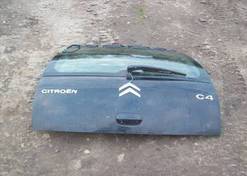 Citroen C4 I Tylna klapa z szyba czarna