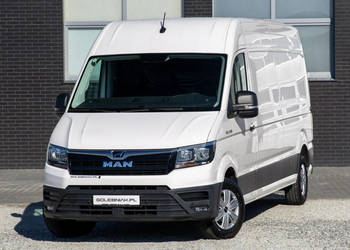 Man TGE 3.140 Długi AUTOMAT *FURGON* NISKI PRZEBIEG tempomat światła dzien…