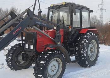 Belarus 952 MTZ z Ładowaczem Stoll z Niemiec