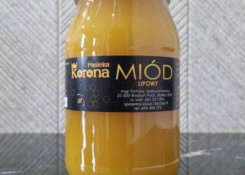 Miód Lipowy z własnej pasieki 1,2 kg