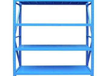 Regał magazynowy Mega Bayersystem MEGA400 z 4 półkami używany